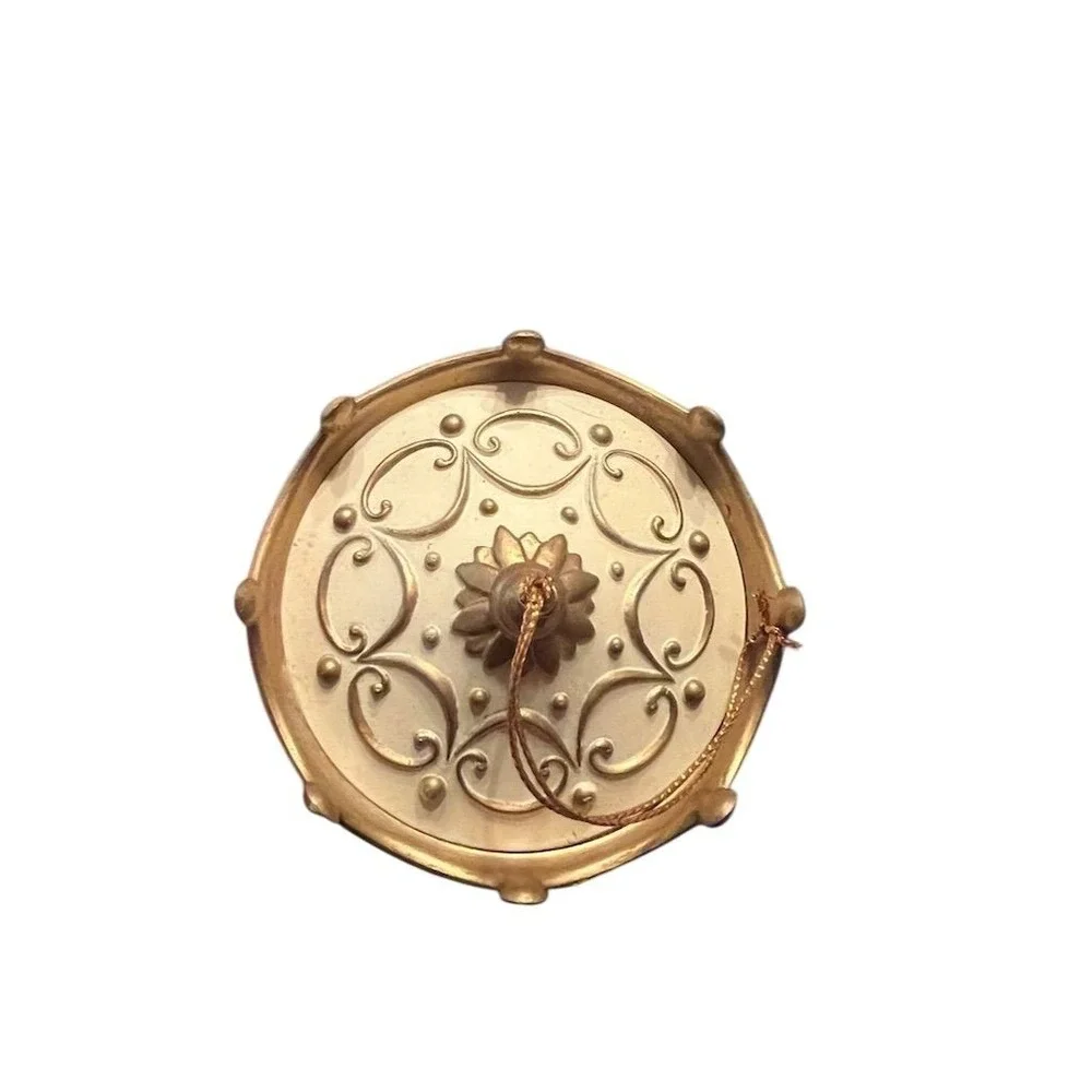 Willitts Vintage Carousel Ornament Gold hue Christmas‎ Decor